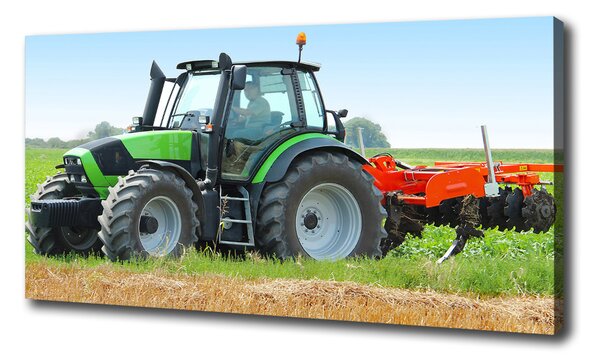 Tablou canvas Tractor pe teren
