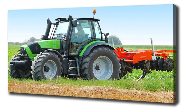Tablou canvas Tractor pe teren