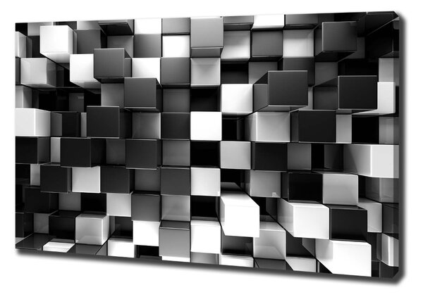 Print pe canvas cuburi de abstractizare