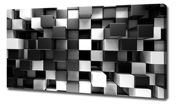 Print pe canvas cuburi de abstractizare