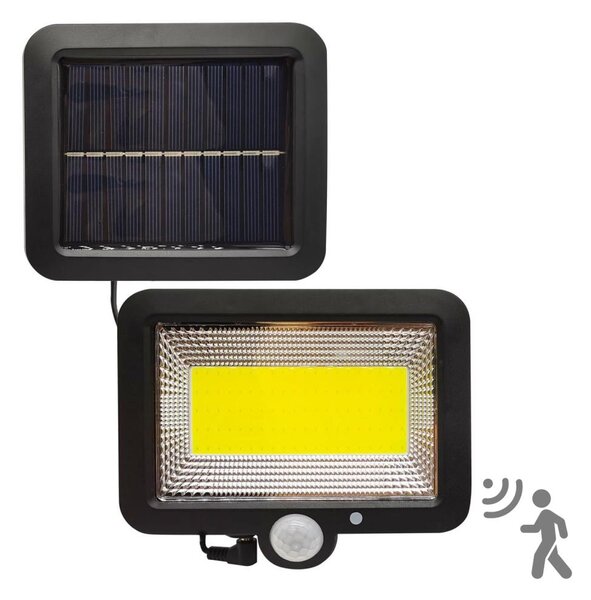 Proiector solar LED cu senzor DUO LED/1W/3,7V 1200 mAh IP44