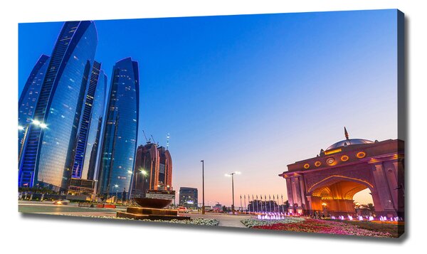 Tablou pe pânză Străzile din Abu Dhabi