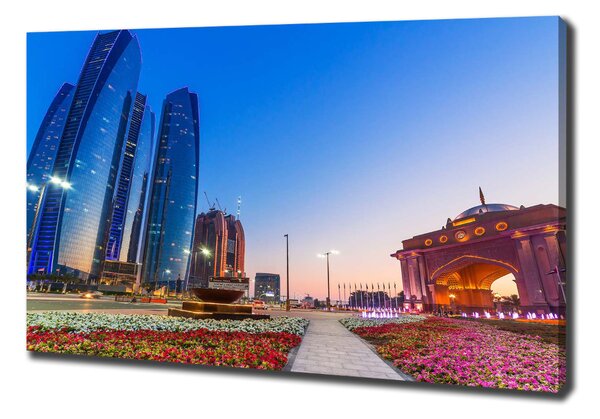 Tablou pe pânză Străzile din Abu Dhabi