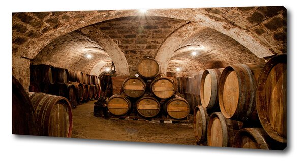 Pictură pe pânză Barrel în vie