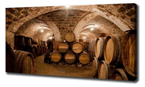 Pictură pe pânză Barrel în vie