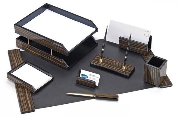 Set birou lux lemn 8 piese Forofis 91787