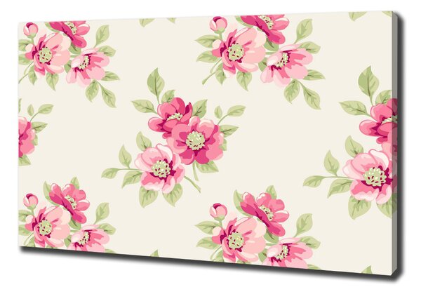 Tablouri tipărite pe pânză model floral