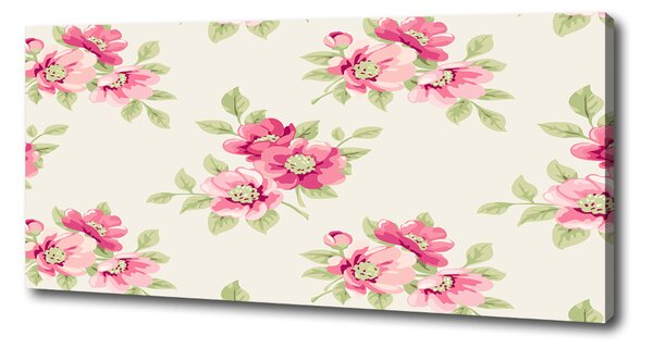 Tablouri tipărite pe pânză model floral