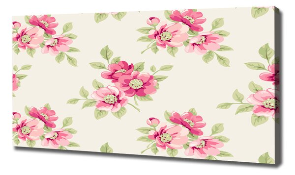 Tablouri tipărite pe pânză model floral