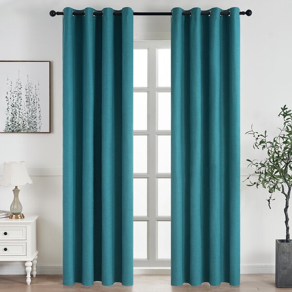 4Home Perdea Blackout albastru Monaco, 150 x 250cm