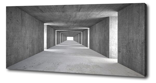 Imprimare tablou canvas Tunelul de beton