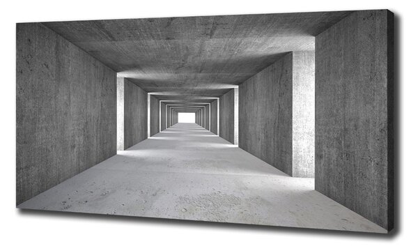 Imprimare tablou canvas Tunelul de beton