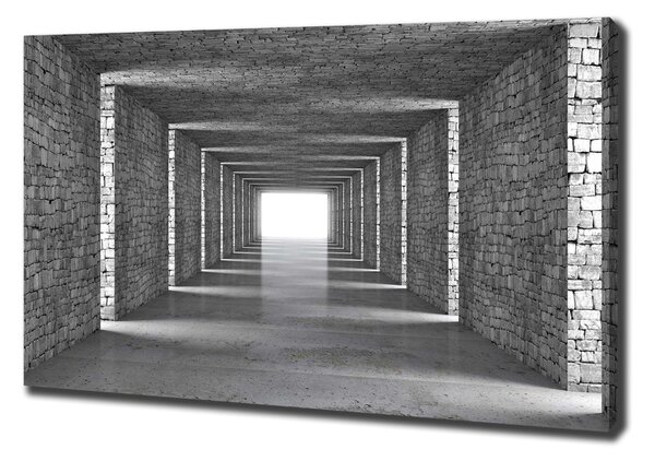 Tablou pe pânză canvas tunel Cărămidă