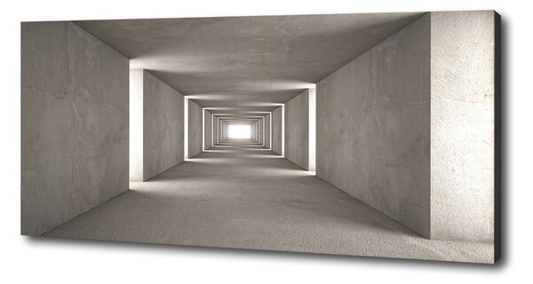 Tablou pe pânză canvas Tunelul de beton