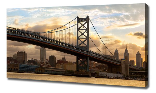 Tablou pe pânză canvas Podul Philadelphia
