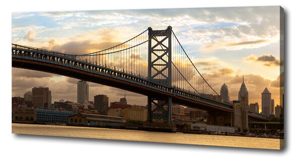 Tablou pe pânză canvas Podul Philadelphia