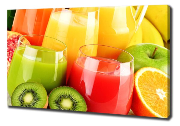 Tablou pe pânză canvas sucuri de fructe