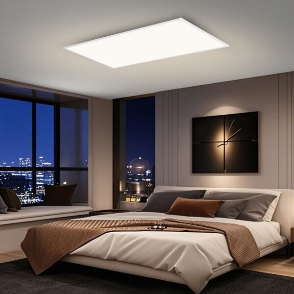 Brilagi - Plafonieră LED SLIMFRAME, 80 W, 230 V, 120 x 60 cm, 3000/4000/6000 K, albă