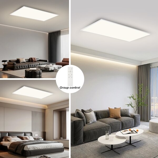Brilagi - Plafonieră LED dimabilă SLIMFRAME LED/80W/230V 120x60 cm albă + telecomandă