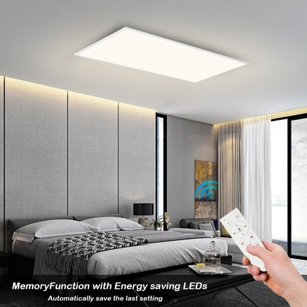Brilagi - Plafonieră LED dimabilă SLIMFRAME LED/80W/230V 120x60 cm albă + telecomandă