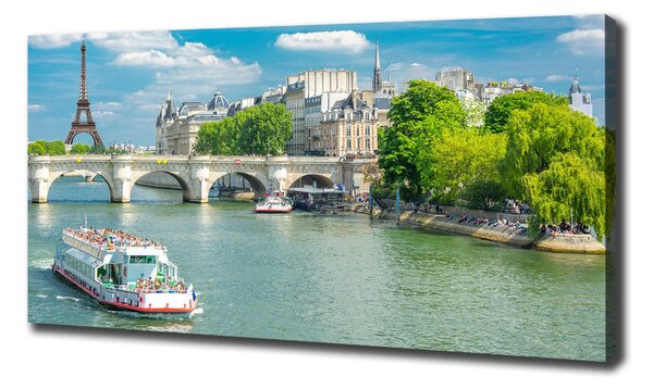 Print pe canvas Seine din Paris