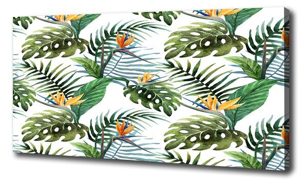 Tablouri tipărite pe pânză flori tropicale