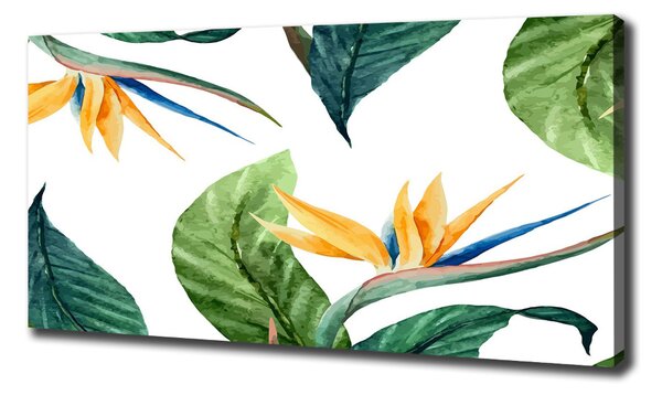 Tablou pe pânză flori tropicale