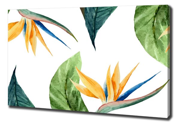 Tablou pe pânză flori tropicale