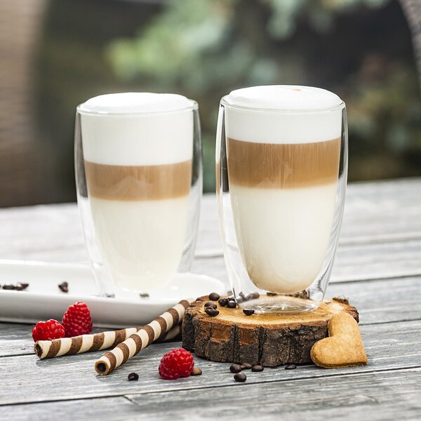 Pahare termo latté 4Home Hot&Cool 350 ml, 2 buc