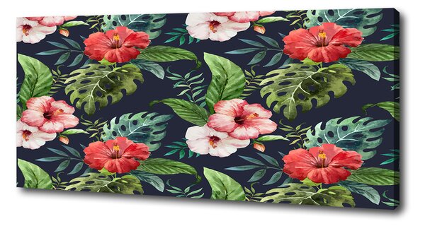 Tablou pe pânză flori tropicale