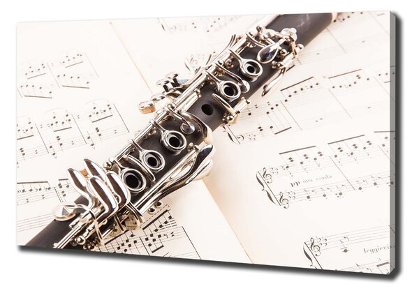 Print pe pânză Clarinet
