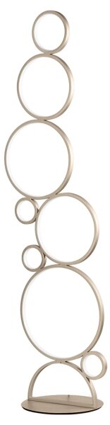 Ondaluce - Lampadar reglabil POIS LED/52W/230V 160 cm auriu