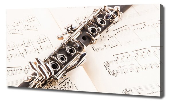Print pe pânză Clarinet