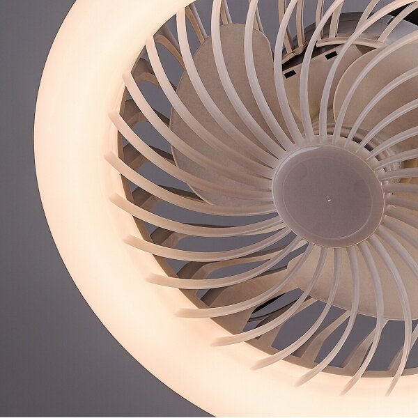 Lampă LED de podea cu ventilator Rabalux 74031, 1xE27/16W/230V