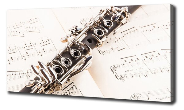 Print pe pânză Clarinet
