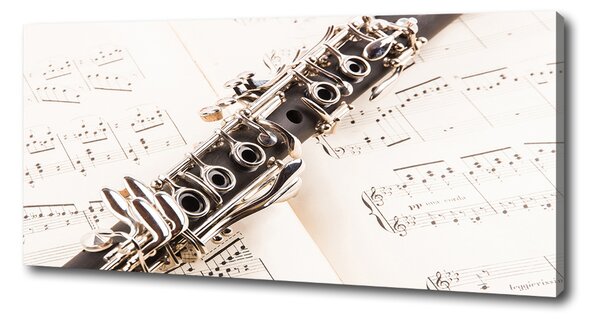 Print pe pânză Clarinet