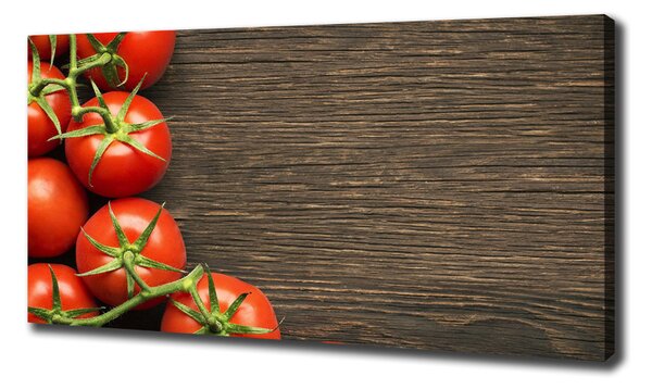 Imprimare tablou canvas Tomate pe lemn