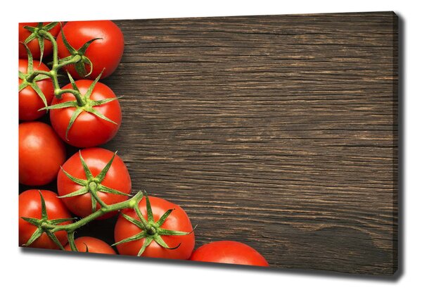 Imprimare tablou canvas Tomate pe lemn