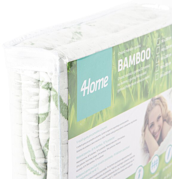 Protecție impermeabilă pentru saltea 4Home Bamboo cu elastic, 140 x 200 cm, 140 x 200 cm