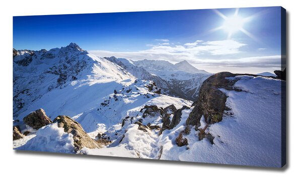Tablou pe pânză Summit-ul Tatra