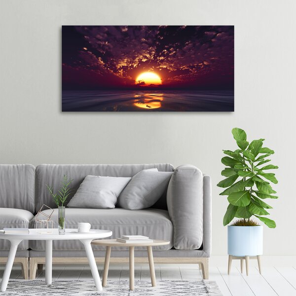 Tablou pe pânză canvas Apus de soare