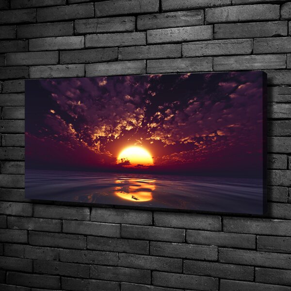 Tablou pe pânză canvas Apus de soare