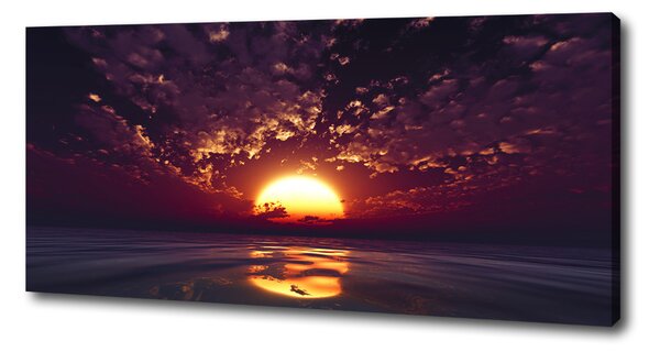 Tablou pe pânză canvas Apus de soare