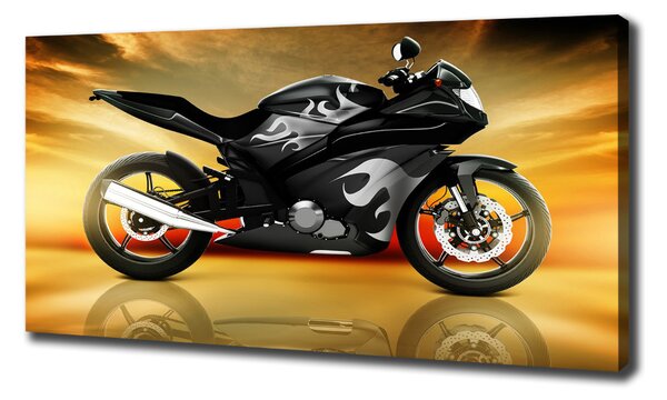Print pe canvas Motocicletă