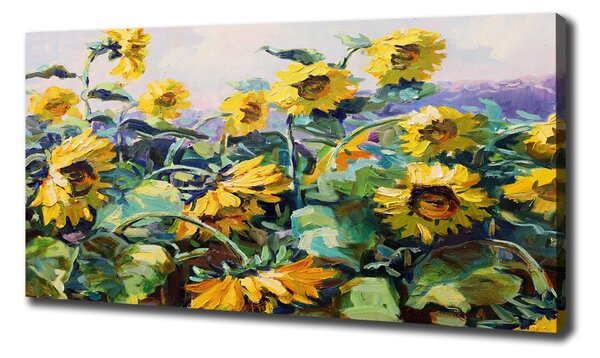 Imprimare tablou canvas Floarea soarelui