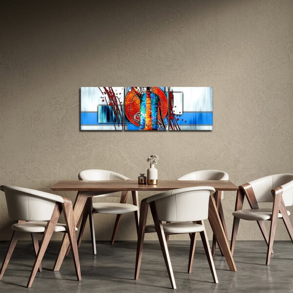Tablou picturii persoanei străveche (cu ceas) (90x30 cm)