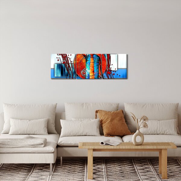 Tablou picturii persoanei străveche (cu ceas) (90x30 cm)