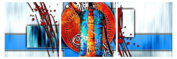 Tablou picturii persoanei străveche (cu ceas) (90x30 cm)
