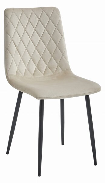 Scaun Bucatarie/Dining Clay Catifea Bej