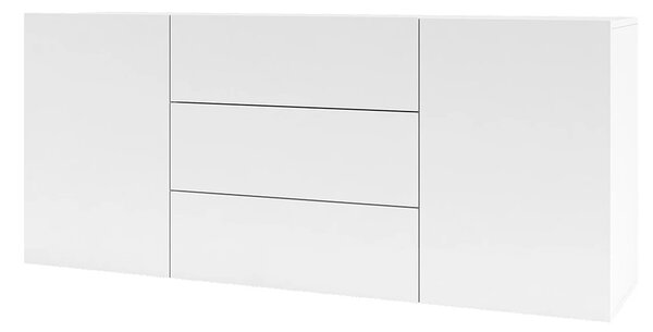Comodă Avernic Typ 26 (alb + stejar wotan). Promo -14%. 1042052